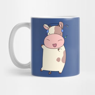 Dancing Headphones Cow Mug